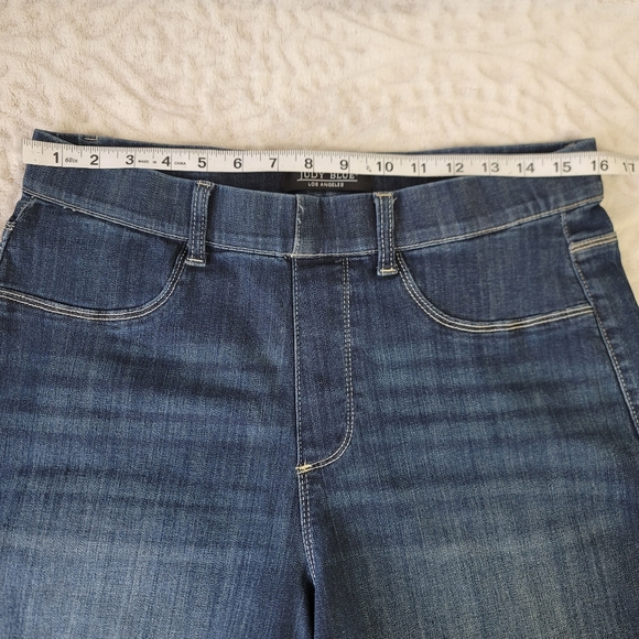 JUDY BLUE Pull-on Short Women's Size 1XL Dark Wash Denim - Picture 8 of 15